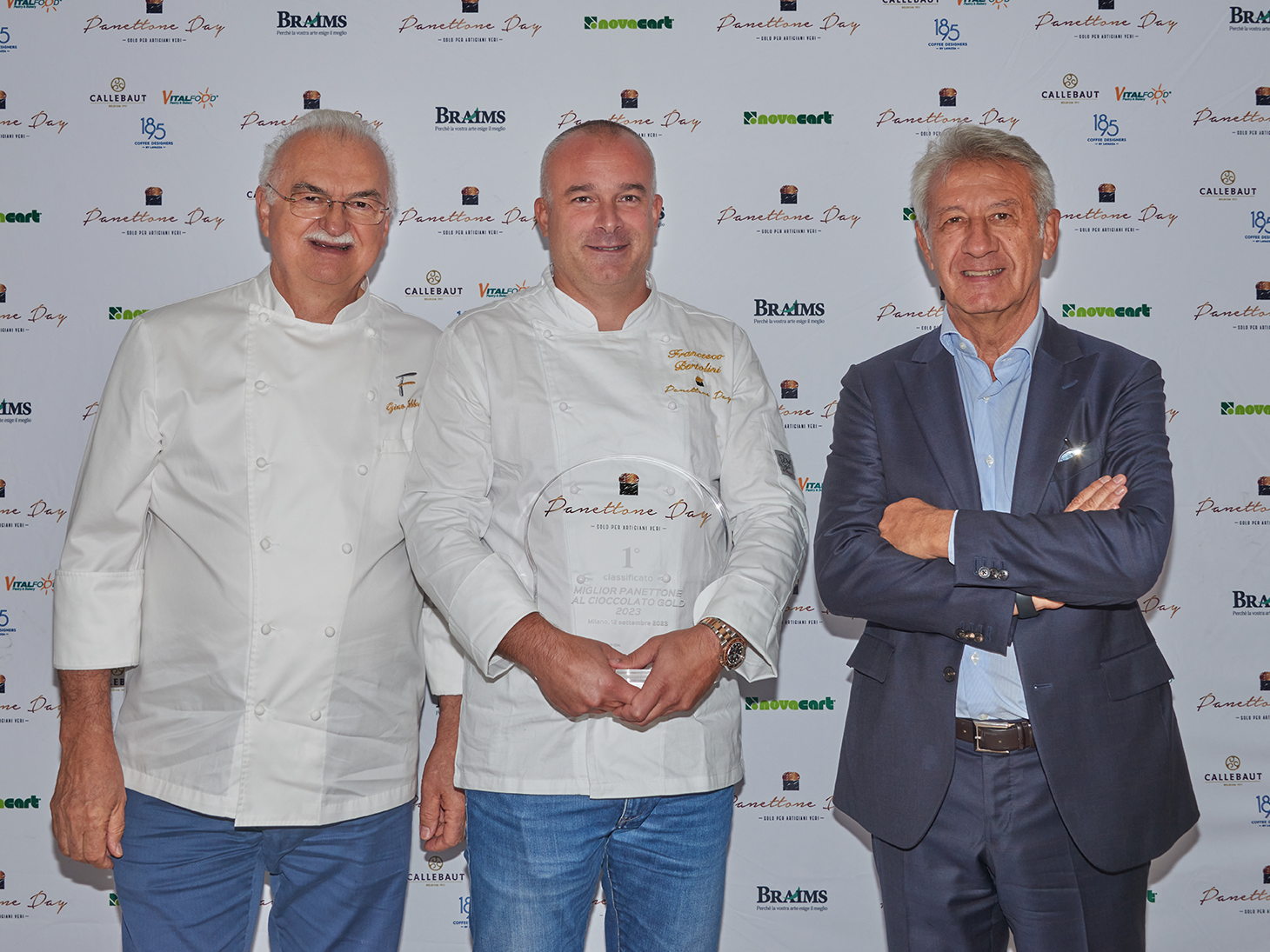 Il pasticcere Francesco Bertolini di San Bonifacio (VR) vince il primo premio per la categoria Cioccolato Gold all’undicesima edizione di Panettone Day