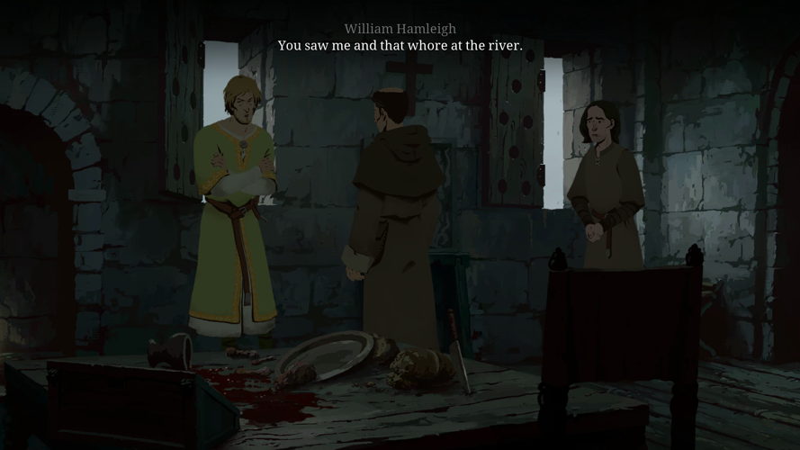 Philip gets in trouble with William Hamleigh