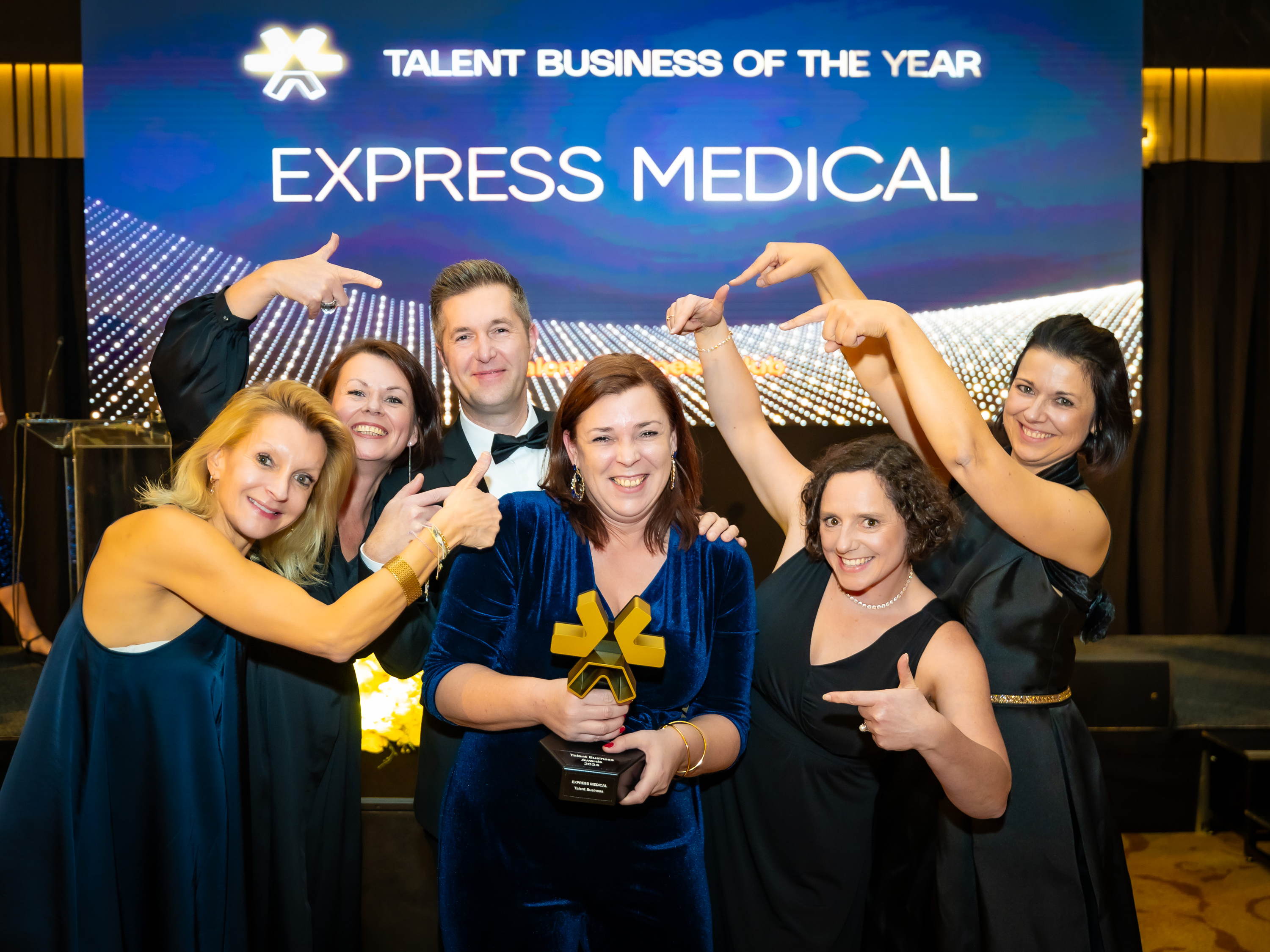 Le secteur du recrutement remet le titre de « Talent Business of the Year » à Express Medical
