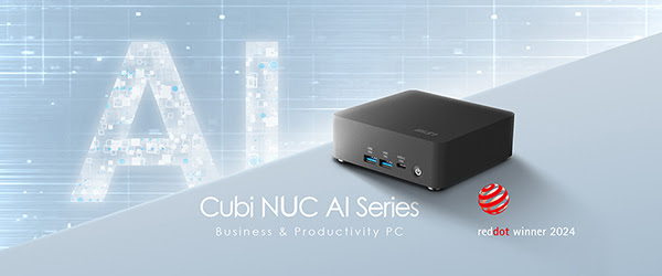 MSI stellt den neuen Cubi NUC AI 1UMG vor