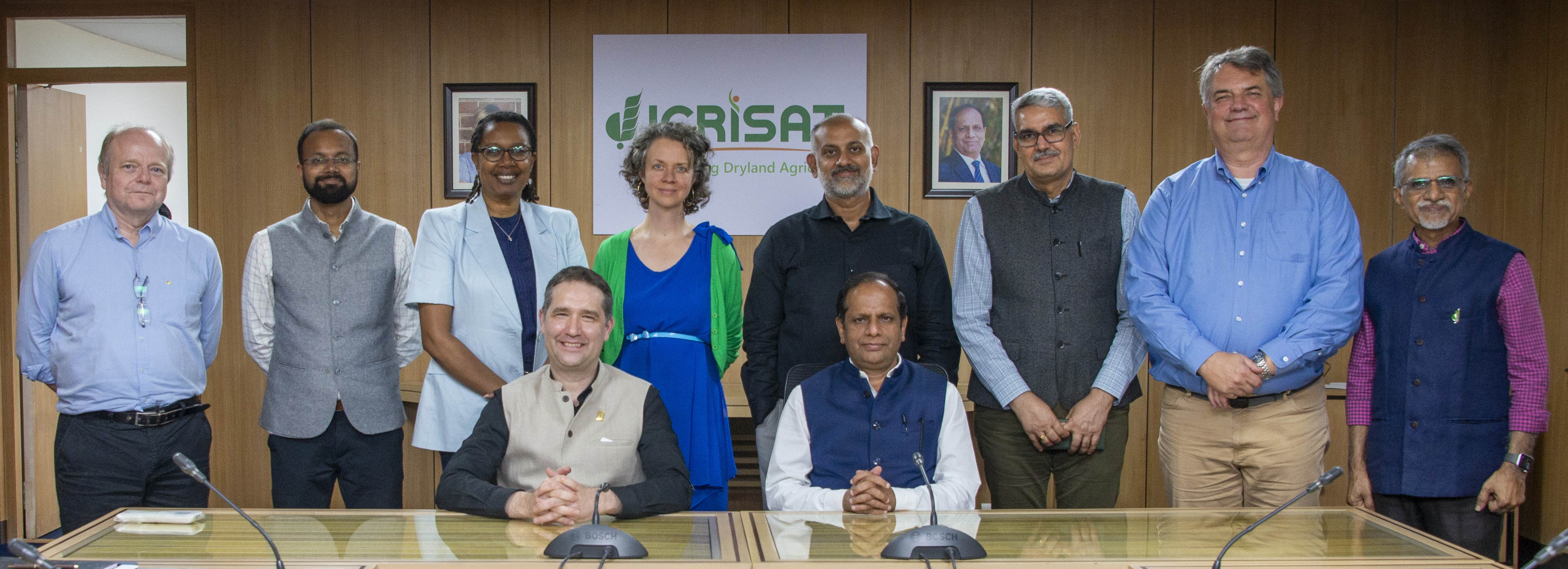 ICRISAT and CIMMYT Leadership Reaffirm Commitment to Impactful Collaboration