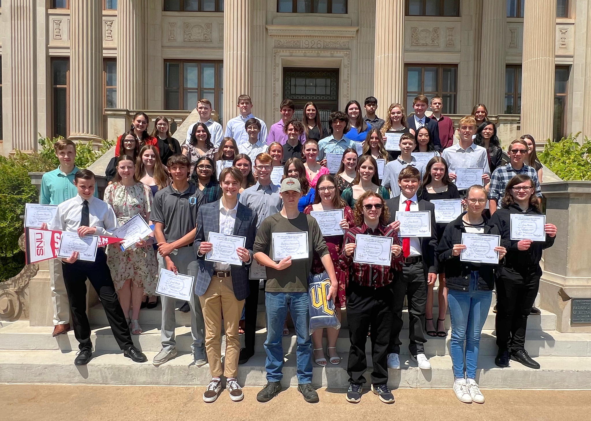 2024 Oklahoma Scholarship Competition Recipients 2024 Oklahoma Scholarship Competition Recipients