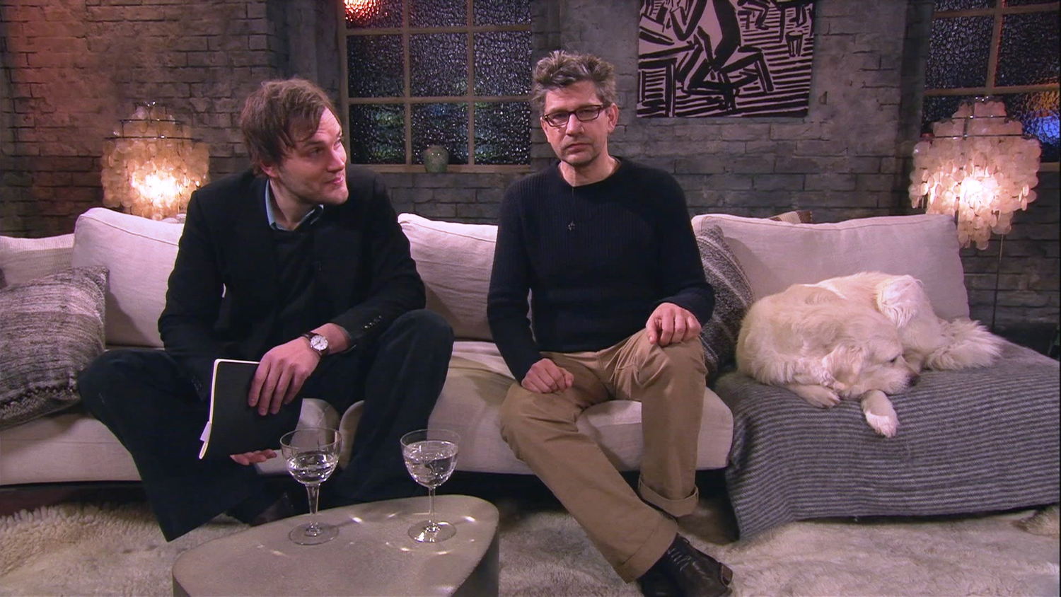 Roy Aernouts en Wim Helsen - (c) VRT