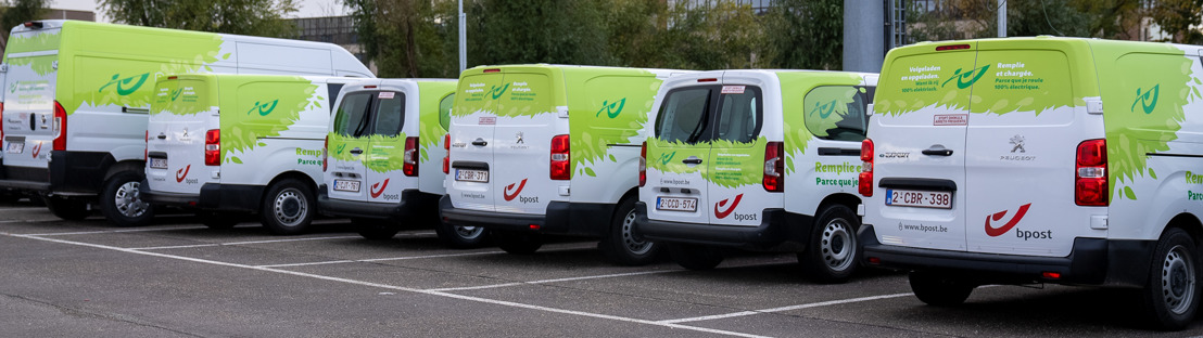 Brieven en pakjes van de inwoners van Eupen en Kettenis worden bezorgd met elektrische voertuigen
