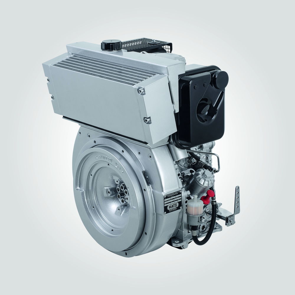 The 1D81 Hydro concept is a water-cooled engine based on the highly acclaimed Hatz D-series single cylinder engine. Thanks to the water cooling the performance of the Hydro concept 1D81 can be up to 20 % higher compared to the air cooled version. The 1D81 Hydro concept is a water-cooled engine based on the highly acclaimed Hatz D-series single cylinder engine. Thanks to the water cooling the performance of the Hydro concept 1D81 can be up to 20 % higher compared to the air cooled version.