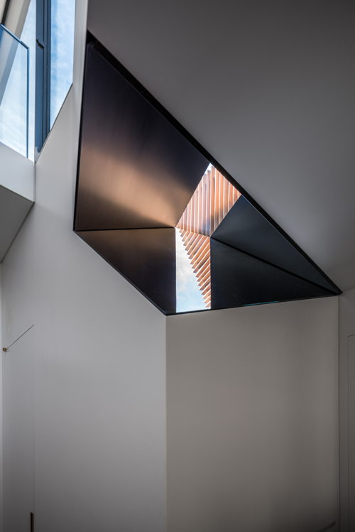View of fifth floor. Photo by Alan Tansey.