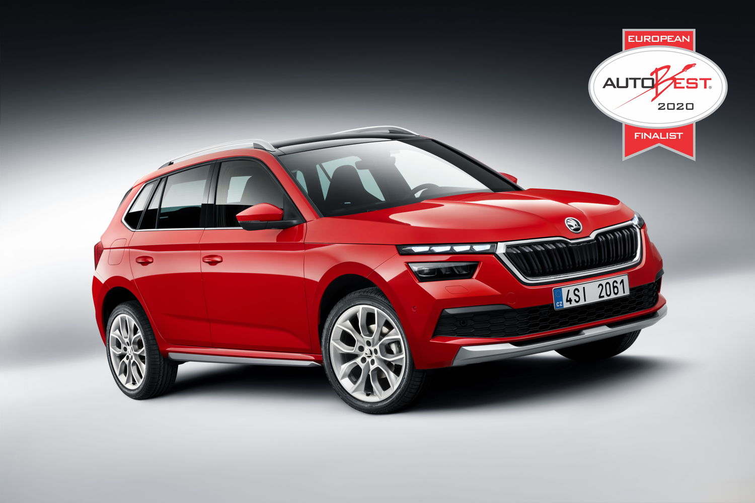 The new ŠKODA KAMIQ city SUV is among the five finalists for the European AUTOBEST "Best Buy Car of Europe 2020" award.