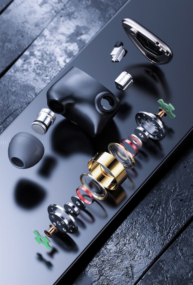 FiiO FH19 Exploded View