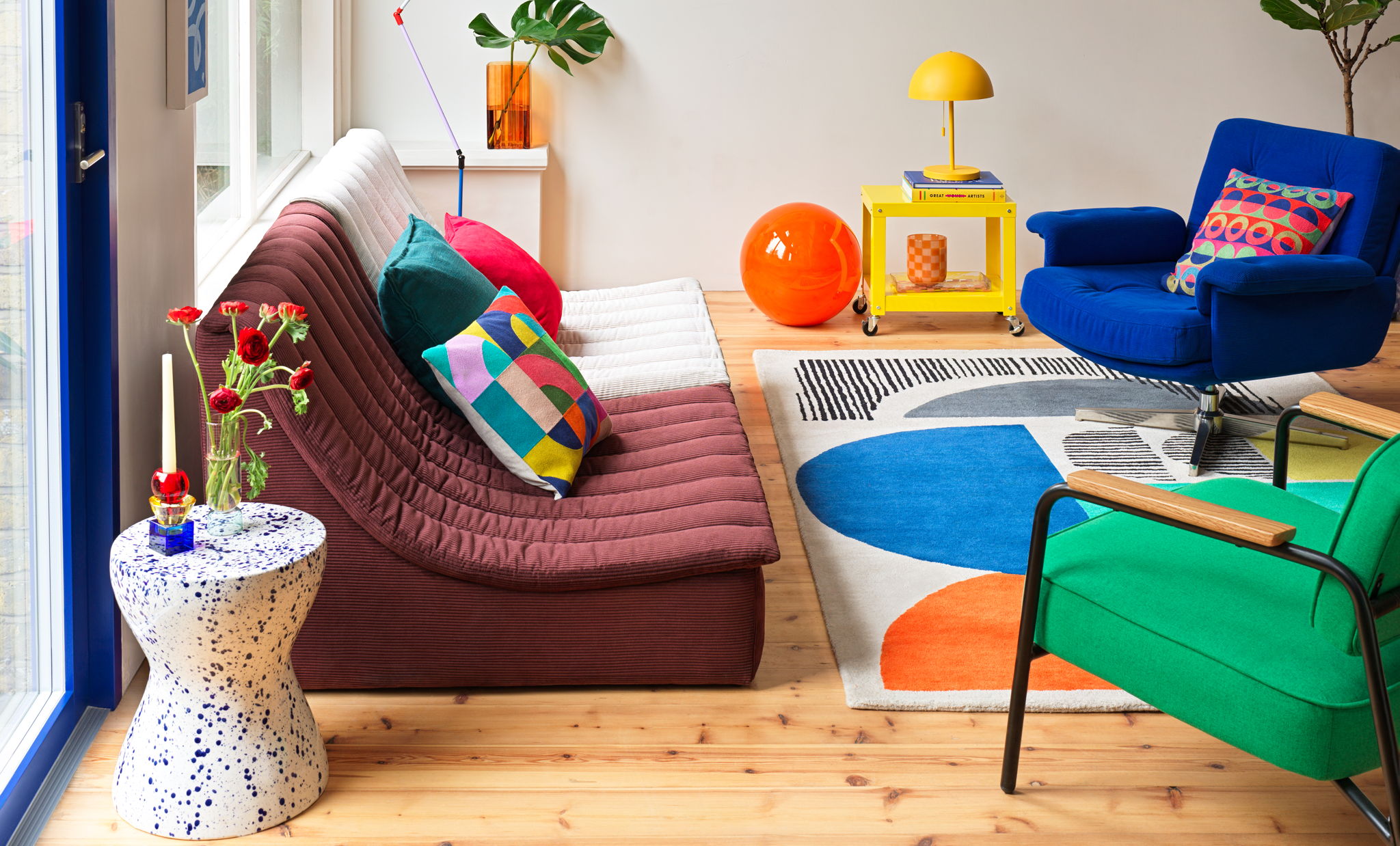 Memphis-Inspired Interiors