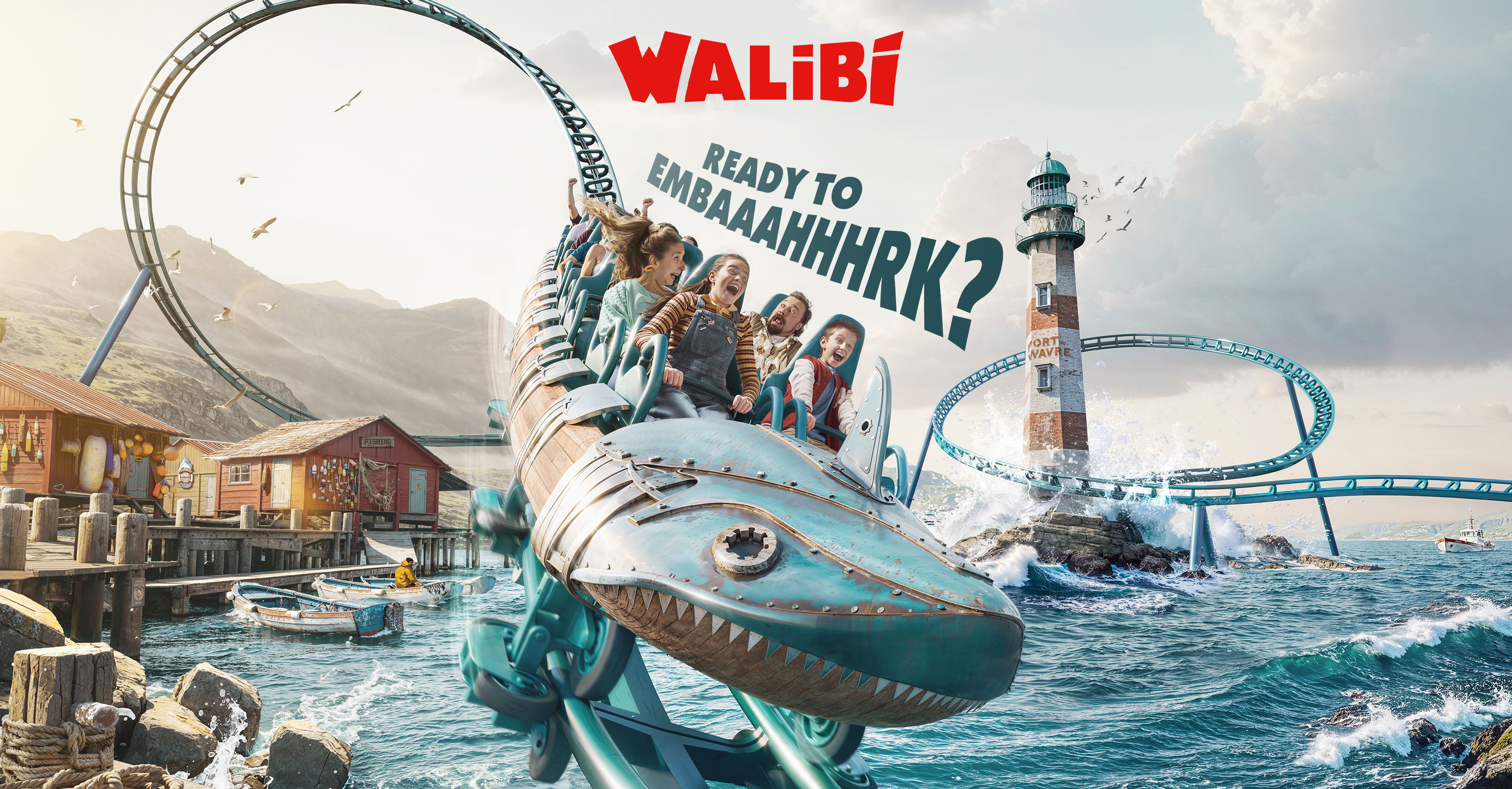 Walibi et Hungry Minds font la pêche au Mecalodon 
