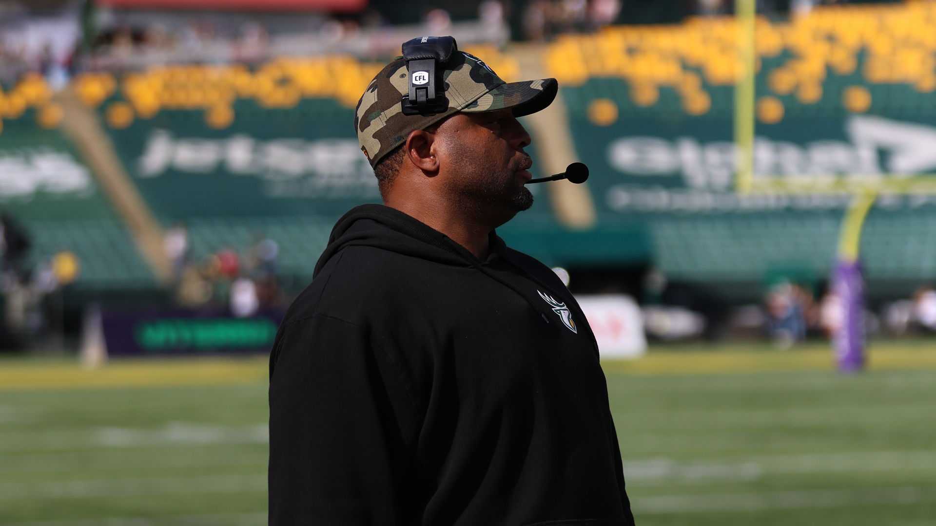 Jarious Jackson takes over as Edmonton Elks offensive coordinator. It marks the third time in Jackson's CFL coaching career that he will handle offensive coordinator duties after holding both roles with the Toronto Argonauts (2021) and B.C. Lions (2018-19).