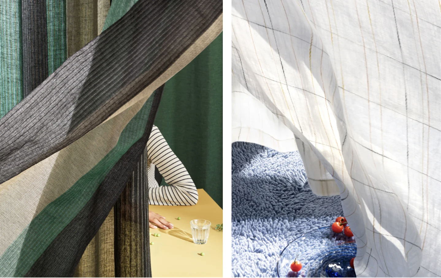 Kvadrat presents new curtain collection, with series by Inga Sempé