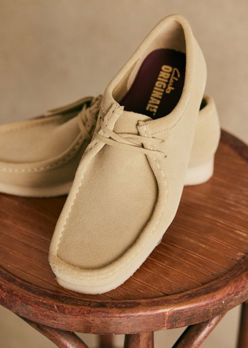 Octobre Editions - Chaussure Clarks - Wallabee Maple Suede - 160€