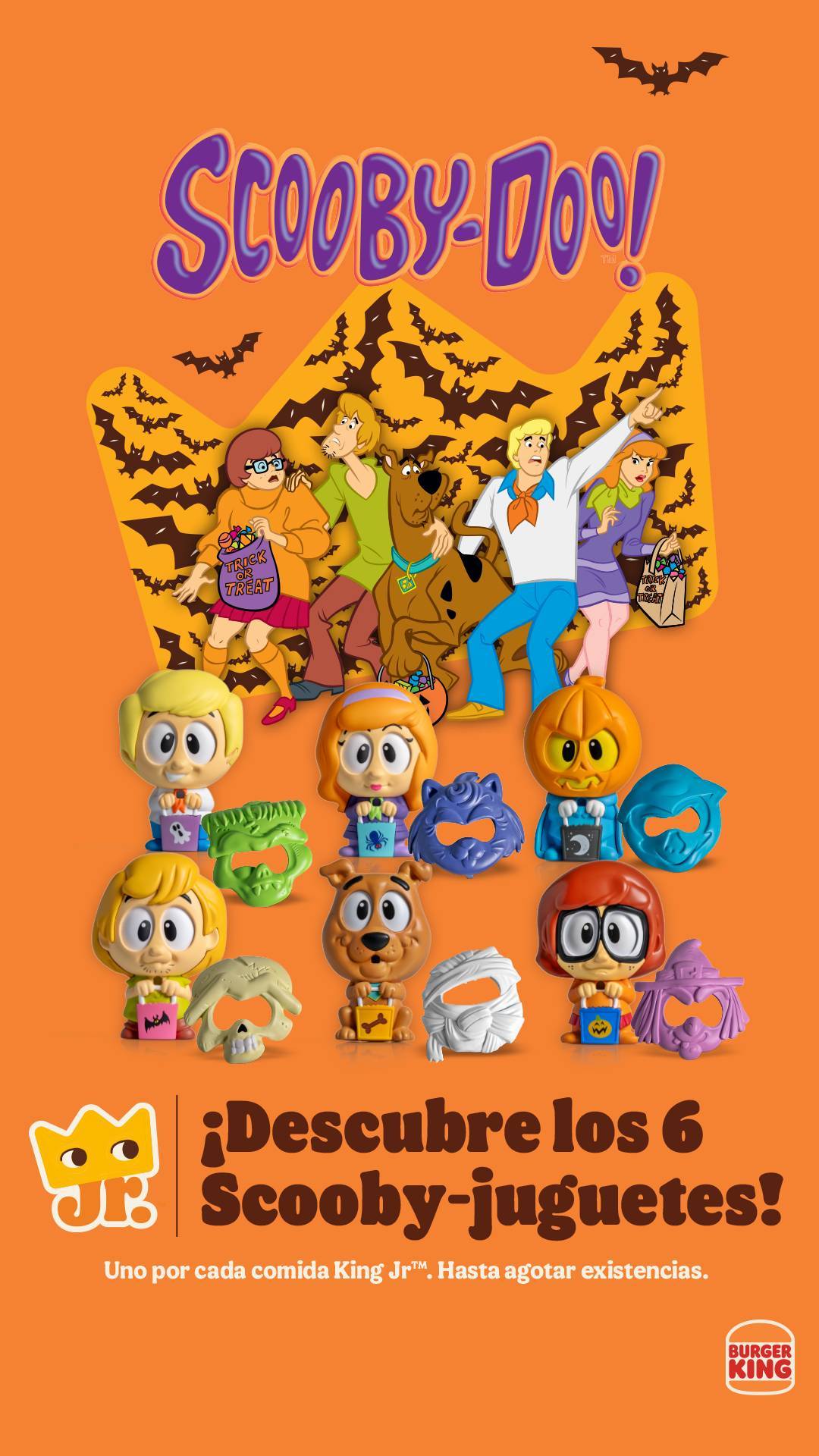 ¡Scooby-Doo, dónde estás? En Burger King con seis juguetes que esconden un misterio delicioso