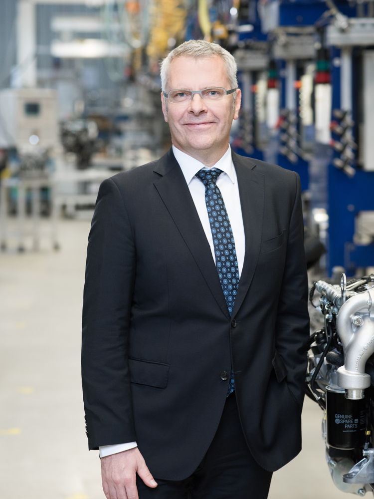 Bernd Krüper, CEO, Vorsitzender der Geschäftsleitung Motorenfabrik Hatz