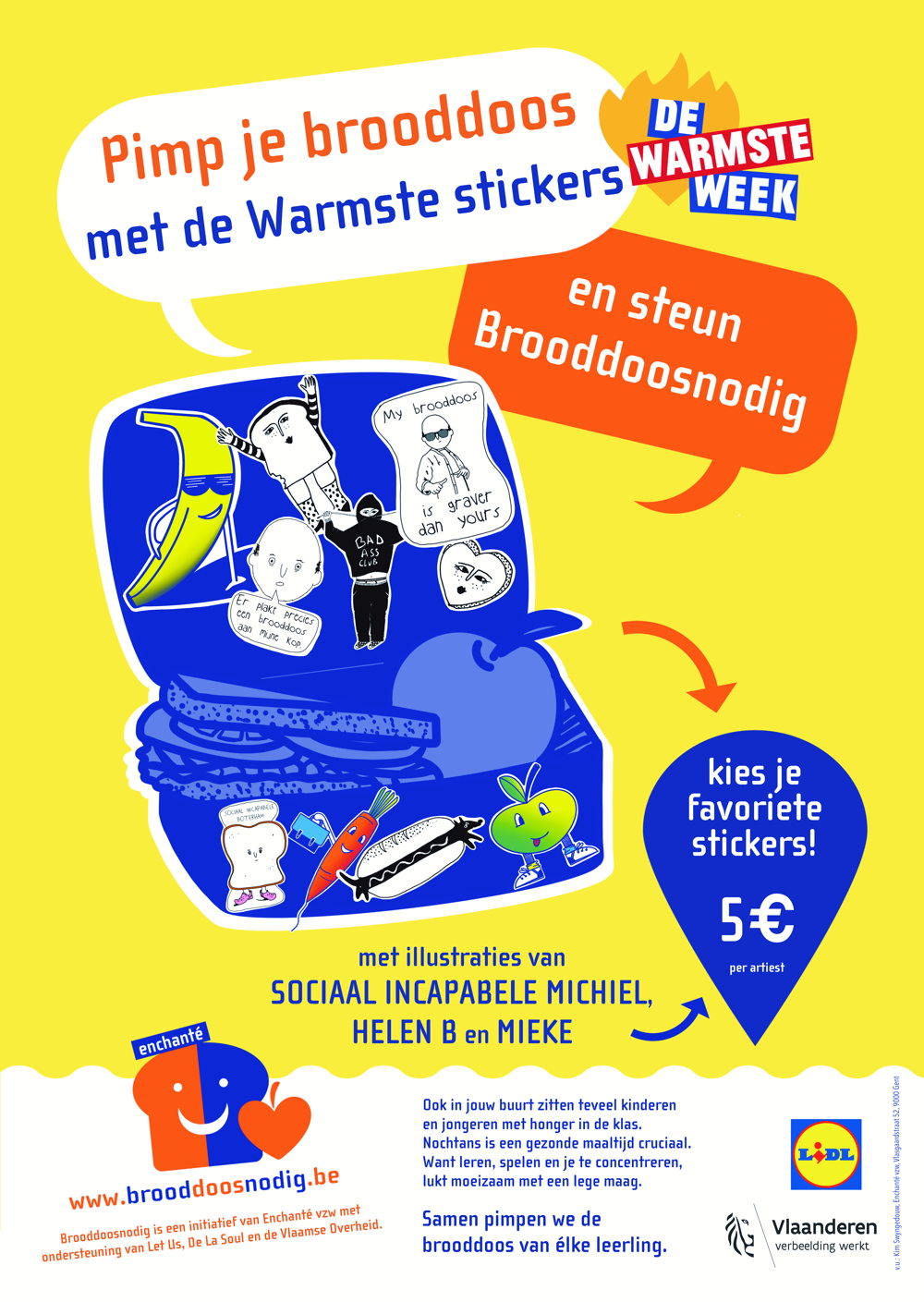 Affiche stickeractie