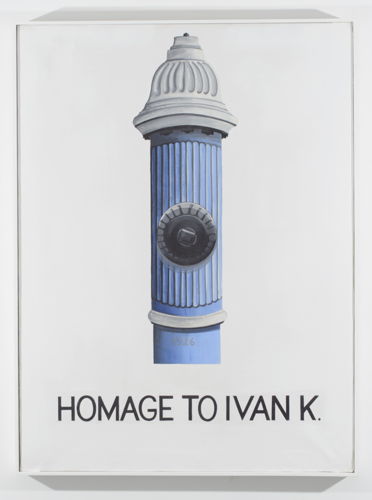 'Homage to Ivan K.’, Vern Blosum 1963. Courtesy of the estate of Vern Blosum and Maxwell Graham Gallery, New York.