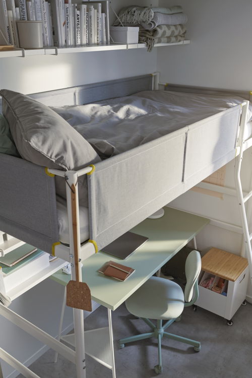 IKEA_VITVAL loft bed frame_€259