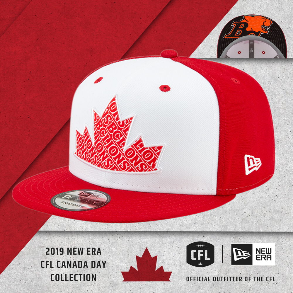 BC Lions Canada Day Hat