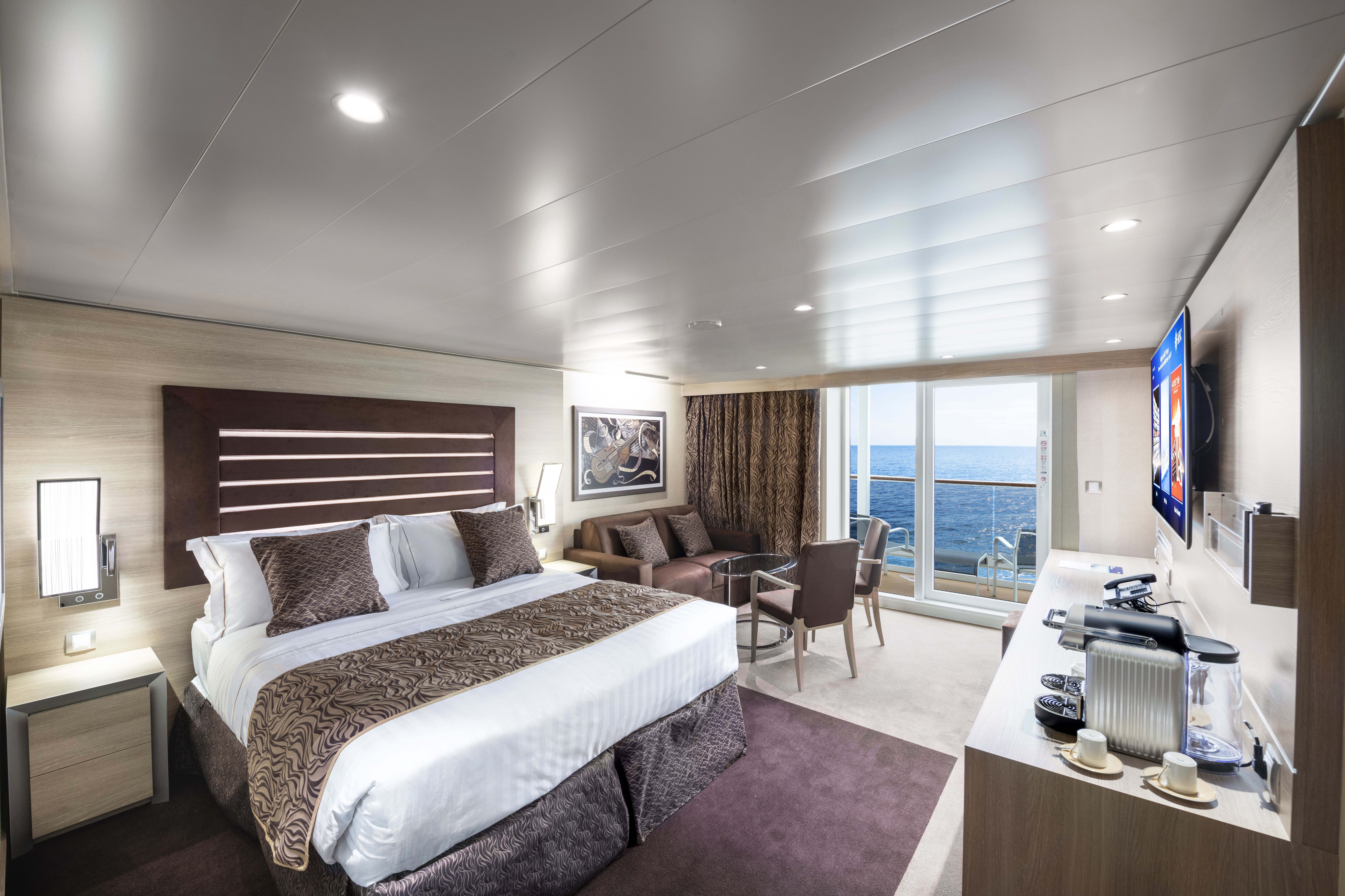 MSC Yacht Club Deluxe Suite As Seen On MSC Virtuosa MSC Yacht Club Deluxe Suite As Seen On MSC Virtuosa
