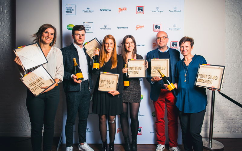 Winners Belgian Food Blog Awards