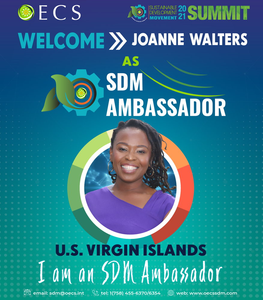 2021 SDM Ambassador - Joanne Walters - Welcome