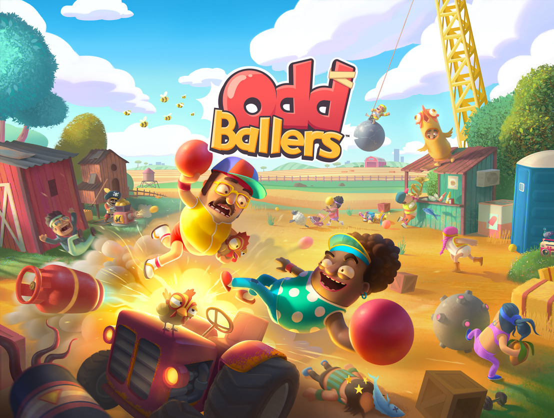 OddBallers, das knallharte und absurdeste Völkerball-Partyspiel ist ab sofort erhältlich!