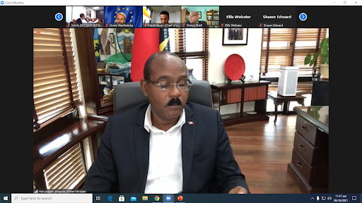 Prime Minister of Antigua and Barbuda, the Hon. Gaston Browne