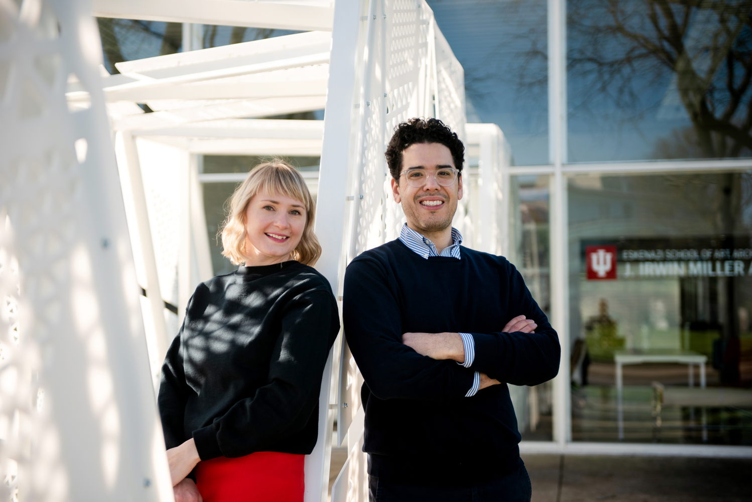 LAA Office (Lulu Loquidis and Daniel Luis Martinez), photo by Angela Jackson