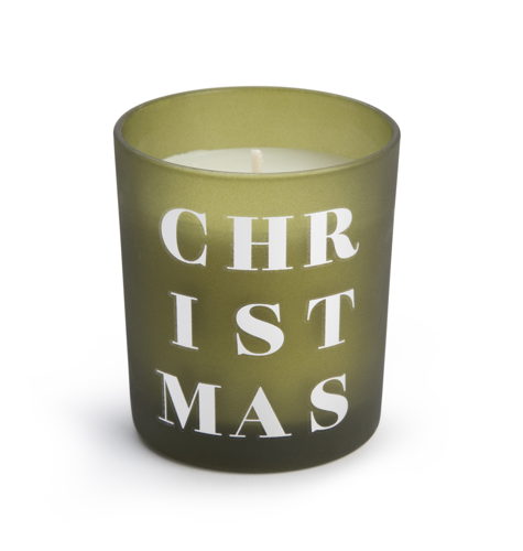Habitat Frosted Cedar Candle with Lid, £8