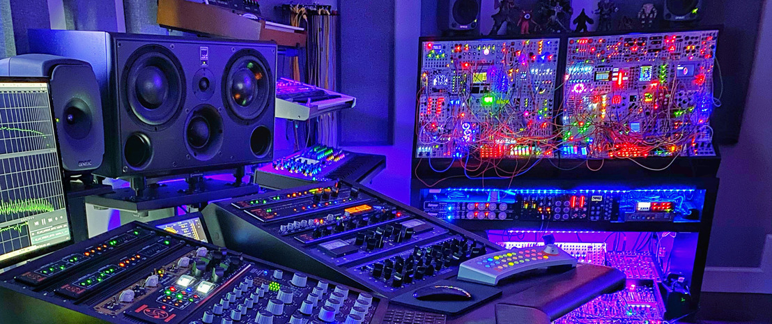 Electronic Musician and Modular Synth Maestro Richard Devine Pushes the Boundaries of Live Performance and Studio Recording with Solid State Logic SiX