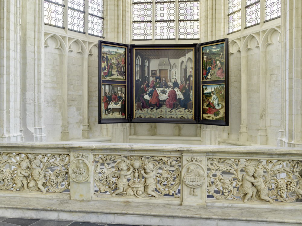 'The Last Supper' by Dieric Bouts in the St Peter's Church in Louvain. Photo: Rudi Van Beek
