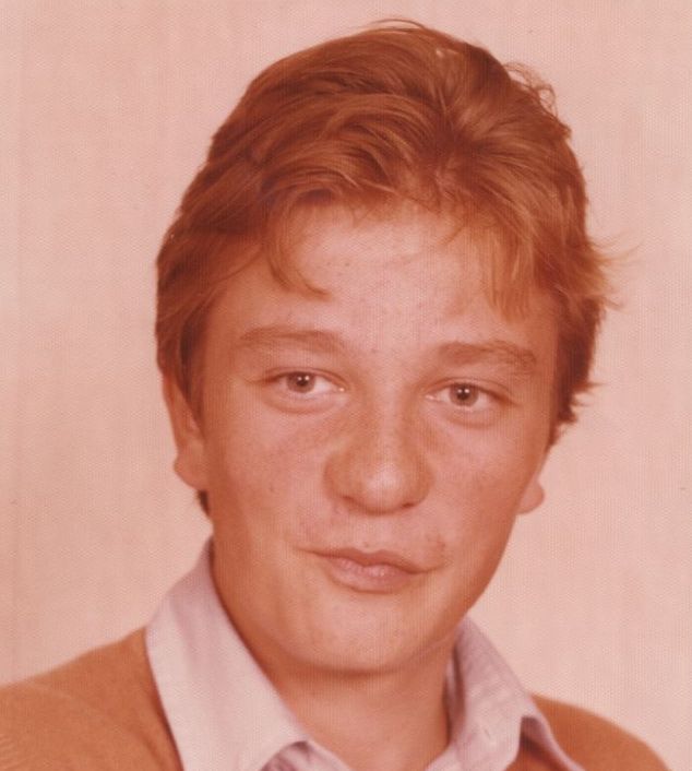 Laurent als tiener - Privé-archief Familie Cleiren