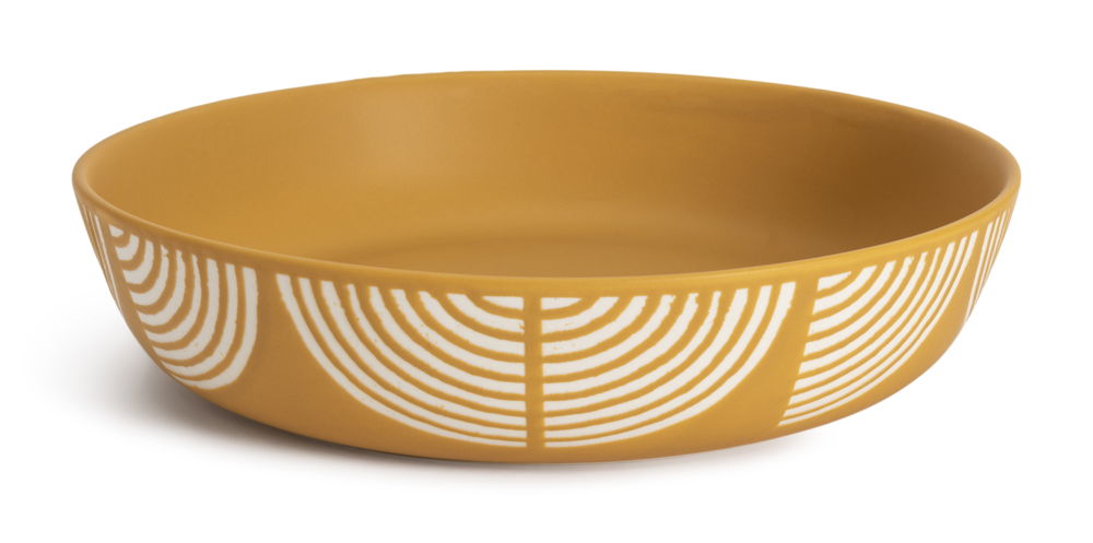 Habitat Block print pasta bowl asst, £4.25