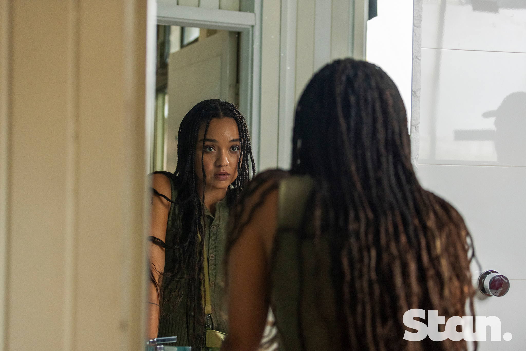 Aisha Dee in Watching You Aisha Dee in Watching You