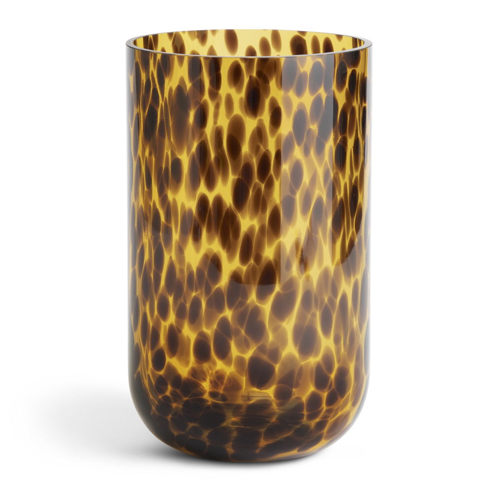 Habitat Tortoiseshell Glass Vase, £18