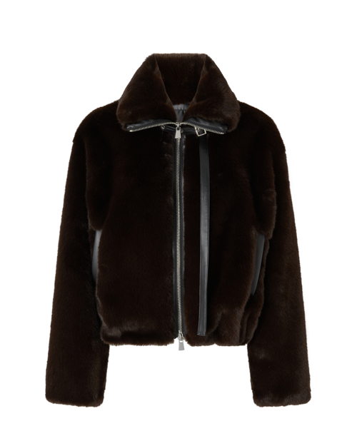 PINKO FW25 ESTEBANA BLOUSON SIMILVISONE EUR385