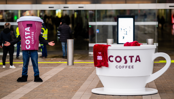 WPP-partners VML, EssenceMediacom & Famous Relations give Costa Coffee a warm welcome   
