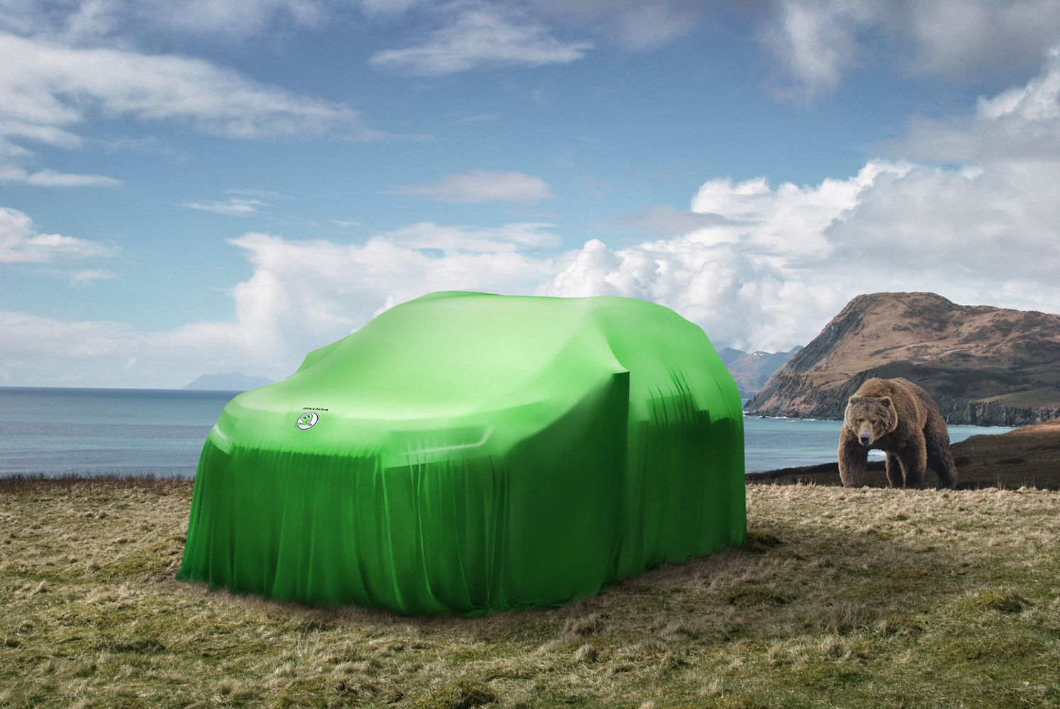 Size, strength and command of the great outdoors – the eponymous bear and the ŠKODA Kodiaq share common traits.
