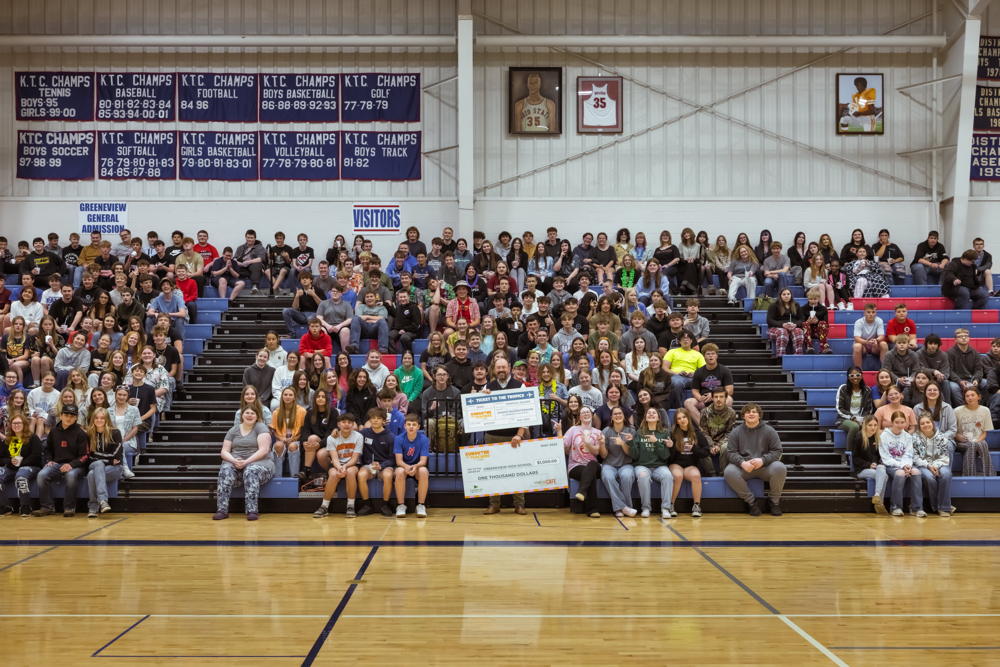 Tropical Smoothie Cafe announced that Danny Kloosterman at Greeneview High School in Jamestown, Ohio won the grand prize including a $10,000 summer getaway in the Sunshine for Teachers contest. Parents, teachers, families and the community voted for the grand prize winner from a list of 20 finalists from across the country. See all the finalists at www.SunshineforTeachers.com. The grand prize included a $10,000 summer getaway and free smoothies for a year, and the school won a $1,000 donation and a schoolwide smoothie party. Tropical Smoothie Cafe announced that Danny Kloosterman at Greeneview High School in Jamestown, Ohio won the grand prize including a $10,000 summer getaway in the Sunshine for Teachers contest. Parents, teachers, families and the community voted for the grand prize winner from a list of 20 finalists from across the country. See all the finalists at www.SunshineforTeachers.com. The grand prize included a $10,000 summer getaway and free smoothies for a year, and the school won a $1,000 donation and a schoolwide smoothie party.
