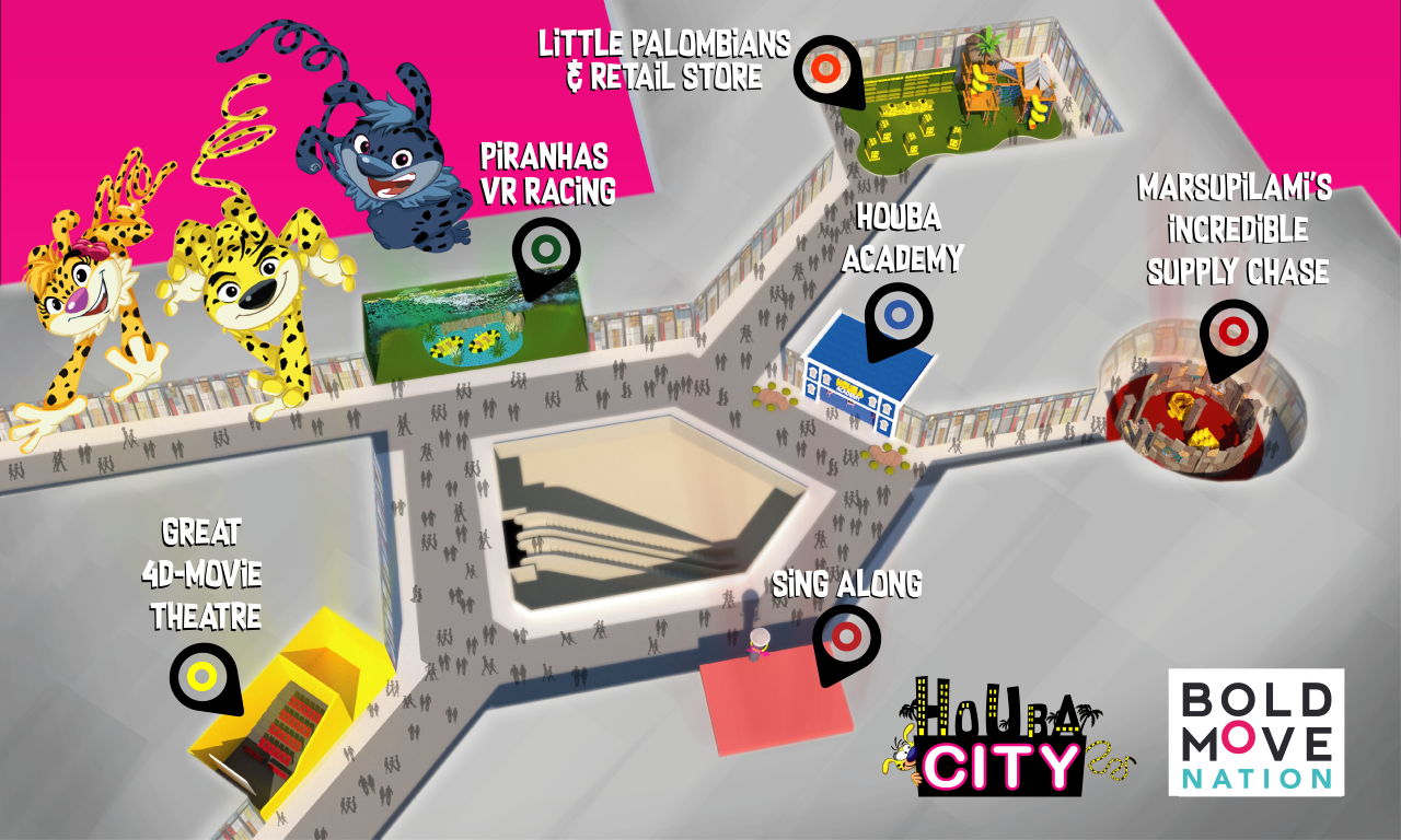 BoldMove Houba City Urban Experience Centre - Pop-up format