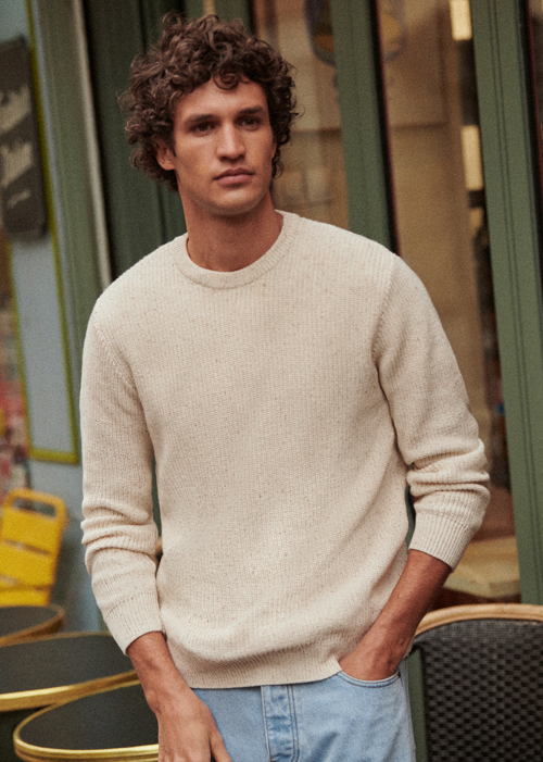 Octobre Editions - Pull Elvan Naturel - 105€