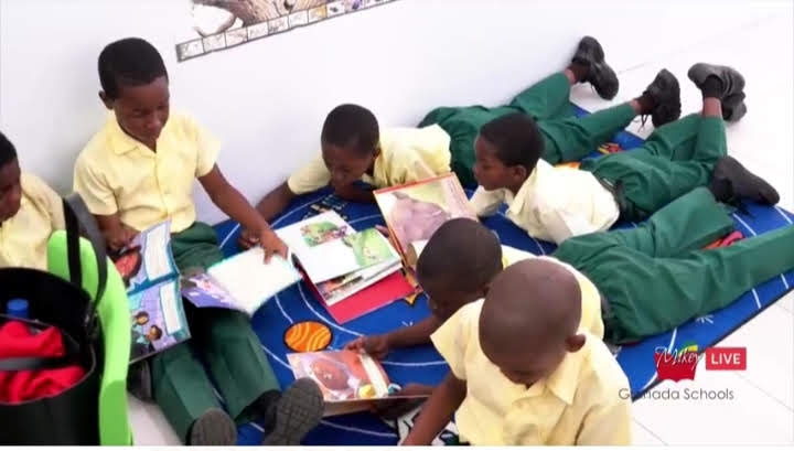 Grenada Primary Students Reading  by Grenada Schools Incorporated and Mikey Live