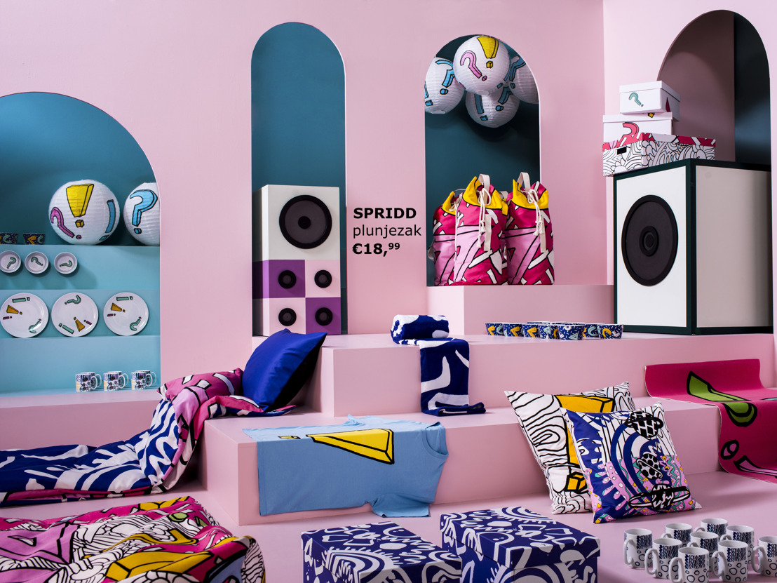 When design celebrates music: discover the new IKEA SPRIDD collection!