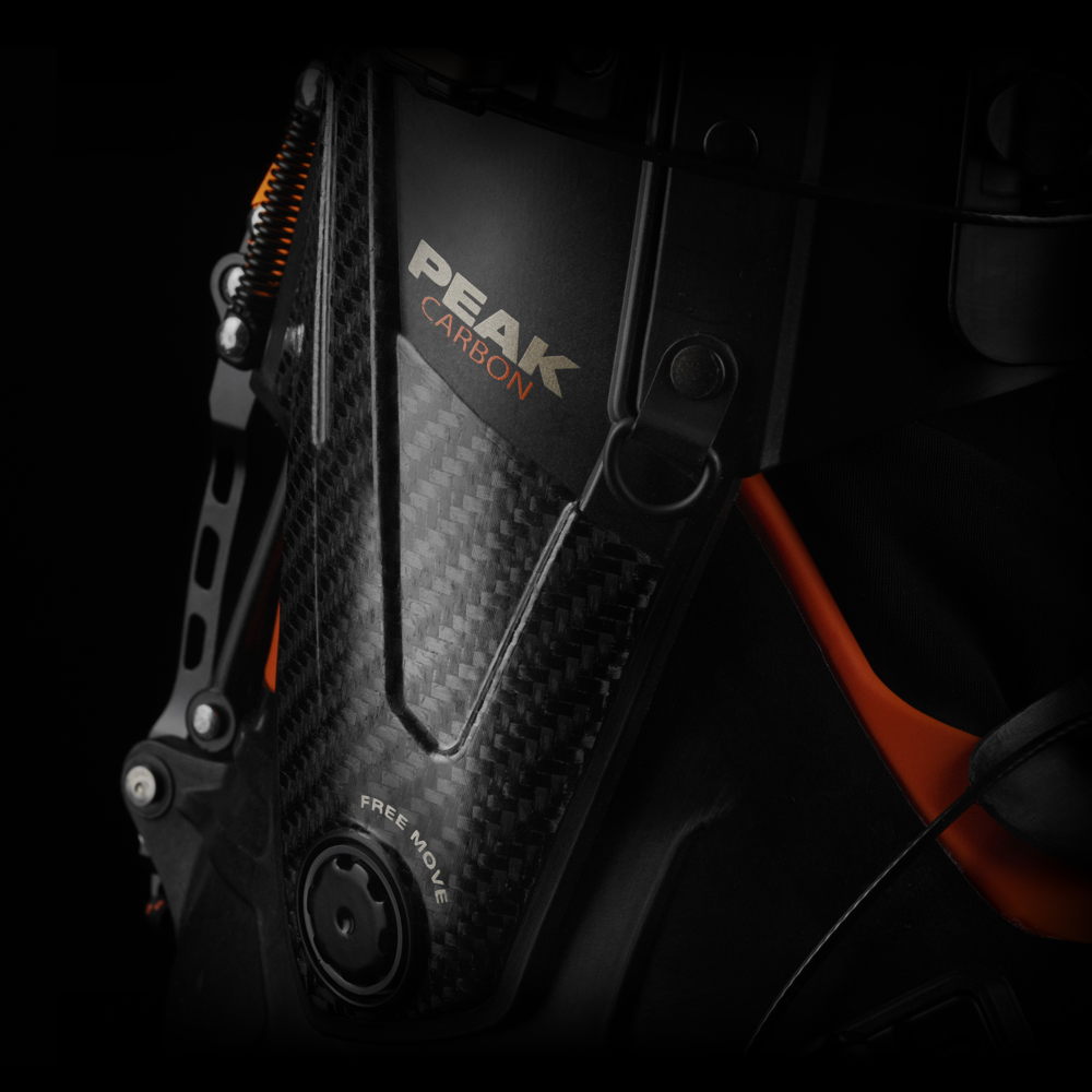 Tecnica Zero G Peak Carbon - Carbon fiber cuff