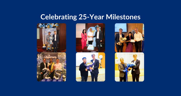 Celebrating 25-Year Milestones