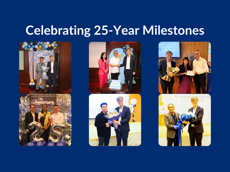 Celebrating 25-Year Milestones