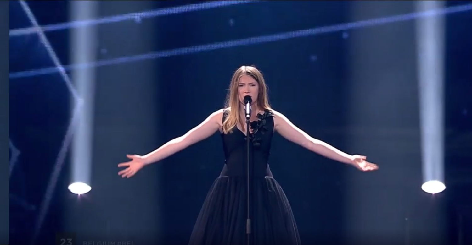 Eurovisiesongfestival - optreden Blanche in de finale