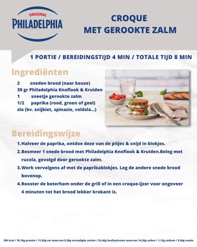 Philadelphia Broodwinners Recept