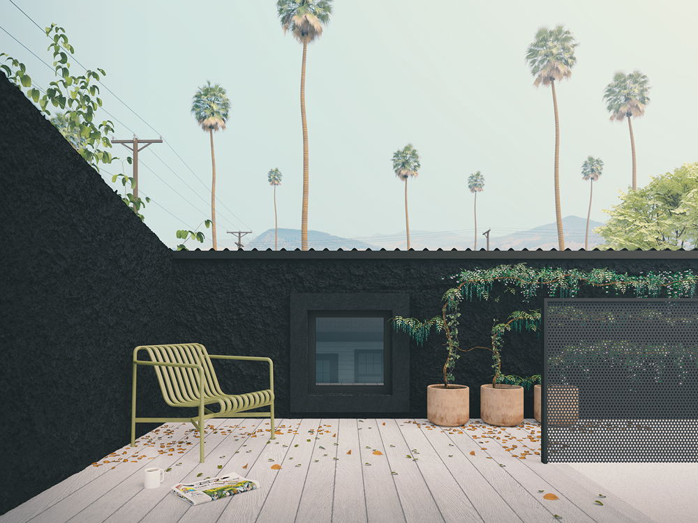 Exterior Rendering, Courtesy Jennifer Bonner / MALL
